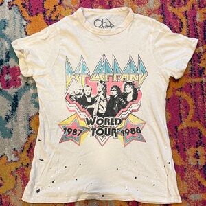 Chaser Cream Graphic Tee